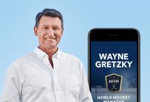 韦恩·格雷茨基成为世界曲棍球经理的大使并入股该公司