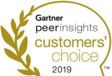 TOPdesk被认可为2019年11月Gartner Peer Insights客户选择的IT服务管理工具