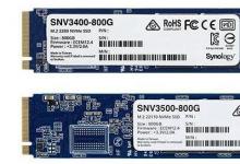 Synology向SNV3400和SNV3500 SSD系列增加800GB型号