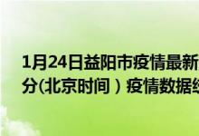 1月24日益阳市疫情最新消息-益阳市截至1月24日19时00分(北京时间）疫情数据统计