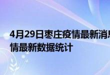 4月29日枣庄疫情最新消息公布-截止04月29日23时枣庄疫情最新数据统计