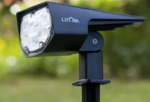 LITOM12LED太阳能景观聚光灯评测
