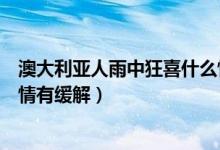 澳大利亚人雨中狂喜什么情况（澳大利亚山火最严重地区火情有缓解）