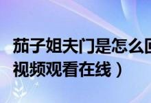茄子姐夫门是怎么回事（茄子姐夫门事件出轨视频观看在线）