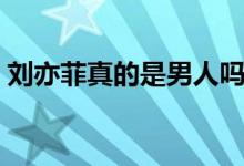 刘亦菲真的是男人吗（刘亦菲真的是人妖吗）