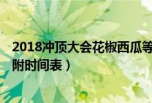 2018冲顶大会花椒西瓜等app直播答题活动时间什么时候(附时间表)