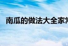 南瓜的做法大全家常菜谱（怎么制作南瓜）