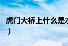 虎门大桥上什么是水马(虎门大桥上水马简述)