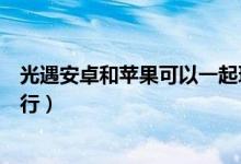 光遇安卓和苹果可以一起玩吗（光遇安卓和苹果一起玩行不行）