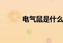 电气鼠是什么梗（电气鼠介绍）