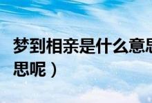 梦到相亲是什么意思(梦见自己相亲是什么意思呢)