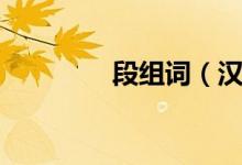 段组词（汉字段怎么组词）