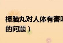 樟脑丸对人体有害吗（关于樟脑丸对人体有害的问题）