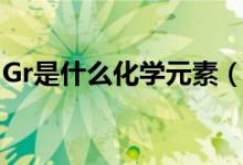 Gr是什么化学元素（Gr元素是现实存在的吗）