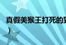 真假美猴王打死的到底是谁（西游记剧情介绍）