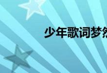 少年歌词梦然（少年歌简介）