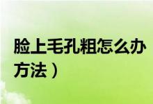 脸上毛孔粗怎么办（解决毛孔粗大的小偏方和方法）