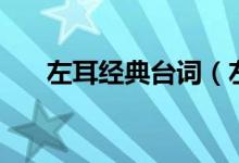 左耳经典台词（左耳经典台词有哪些）
