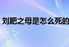 刘肥之母是怎么死的(刘肥之母是如何死的)