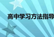 高中学习方法指导（高中生的学习技巧）