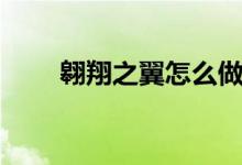 翱翔之翼怎么做（这样操作很简单）