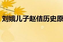 刘娥儿子赵佶历史原型(刘娥的第几任皇后)