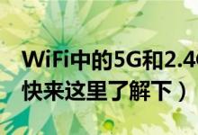 WiFi中的5G和2.4G是什么意思有什么区别（快来这里了解下）