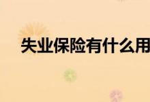 失业保险有什么用（失业保险作用简述）