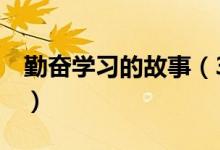 勤奋学习的故事（3个关于勤奋学习的小故事）