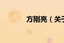 方刚亮（关于方刚亮的介绍）