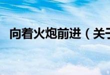向着火炮前进（关于向着火炮前进的介绍）