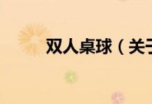 双人桌球(关于双人桌球的介绍)