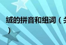 绒的拼音和组词（关于绒的拼音和组词的介绍）