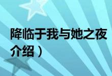 降临于我与她之夜（关于降临于我与她之夜的介绍）