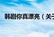 韩剧你真漂亮（关于韩剧你真漂亮的介绍）