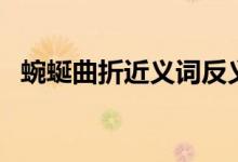 蜿蜒曲折近义词反义词(蜿蜒曲折反义词)