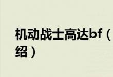 机动战士高达bf(关于机动战士高达bf的介绍)
