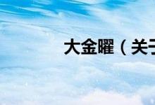大金曜（关于大金曜的介绍）