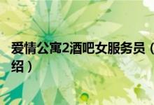 爱情公寓2酒吧女服务员（关于爱情公寓2酒吧女服务员的介绍）