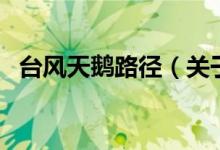 台风天鹅路径（关于台风天鹅路径的介绍）