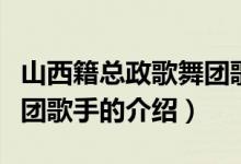 山西籍总政歌舞团歌手（关于山西籍总政歌舞团歌手的介绍）