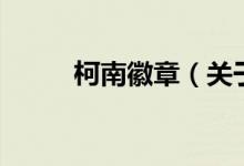 柯南徽章（关于柯南徽章的介绍）