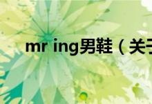 mr ing男鞋（关于mr ing男鞋的介绍）