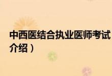 中西医结合执业医师考试（关于中西医结合执业医师考试的介绍）
