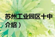苏州工业园区十中（关于苏州工业园区十中的介绍）