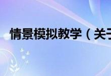 情景模拟教学（关于情景模拟教学的介绍）