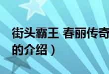 街头霸王 春丽传奇（关于街头霸王 春丽传奇的介绍）