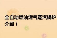全自动燃油燃气蒸汽锅炉（关于全自动燃油燃气蒸汽锅炉的介绍）