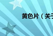黄色片(关于黄色片的介绍)