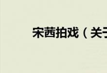 宋茜拍戏（关于宋茜拍戏的介绍）